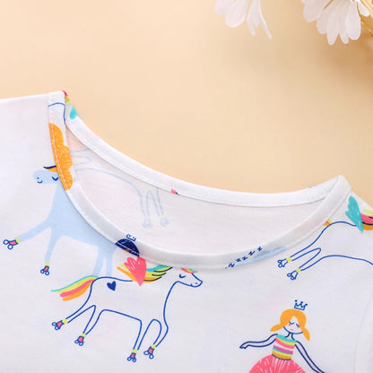 Baby Girls Princess Unicorn Pajamas