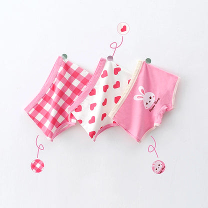 3-Piece Floral Cotton Panties