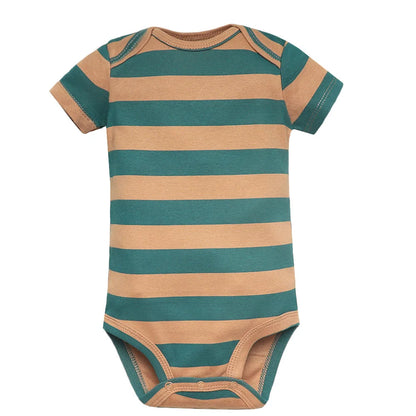5-Pack Short Sleeve Soft Baby Bodysuits
