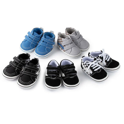 Anti-Slip Soft Plaid Casual Sneakers