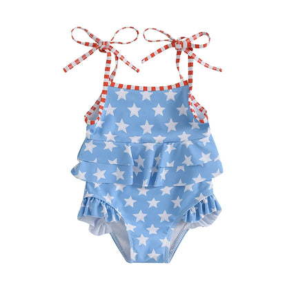 Independence Day Baby Girl  Swimsuit