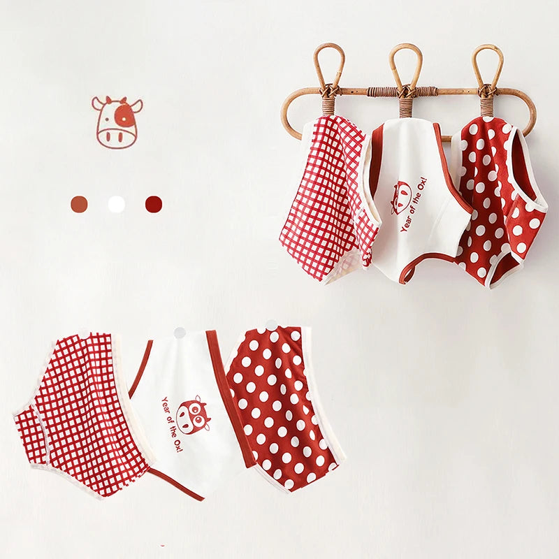 3-Piece Floral Cotton Panties