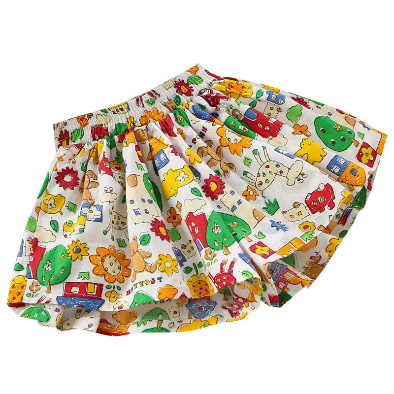 Summer Cotton Breathable Skirt
