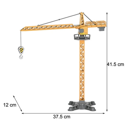 Engineering Diecast Inertial Driving Tractor, Excavator, Bulldozer, Crane, Kids Truck
