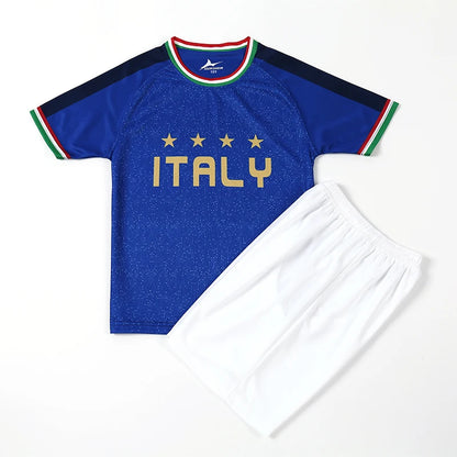 Italy Children's Soccer Jersey Set