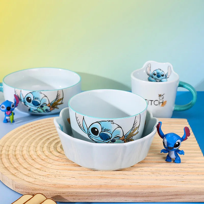 Stitch Ceramic Plates Set
