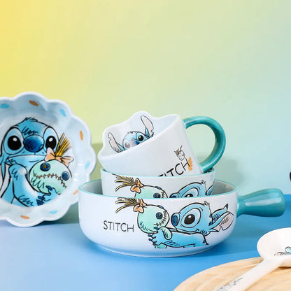 Stitch Ceramic Plates Set