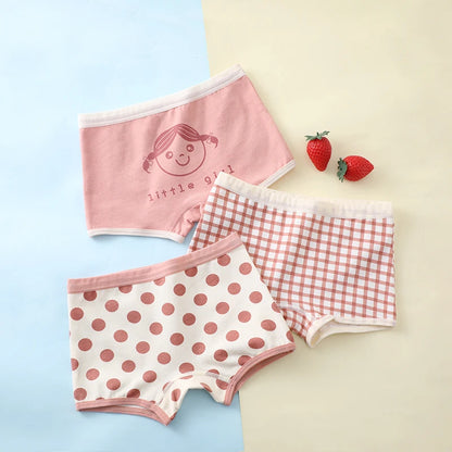 3-Piece Floral Cotton Panties