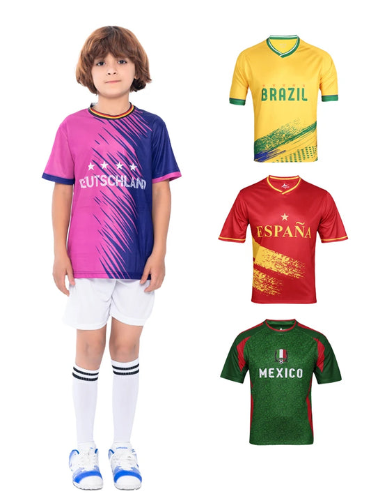 Kids' Quick Dry Soccer Uniforms
