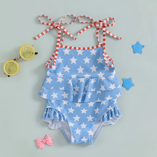 Independence Day Baby Girl  Swimsuit