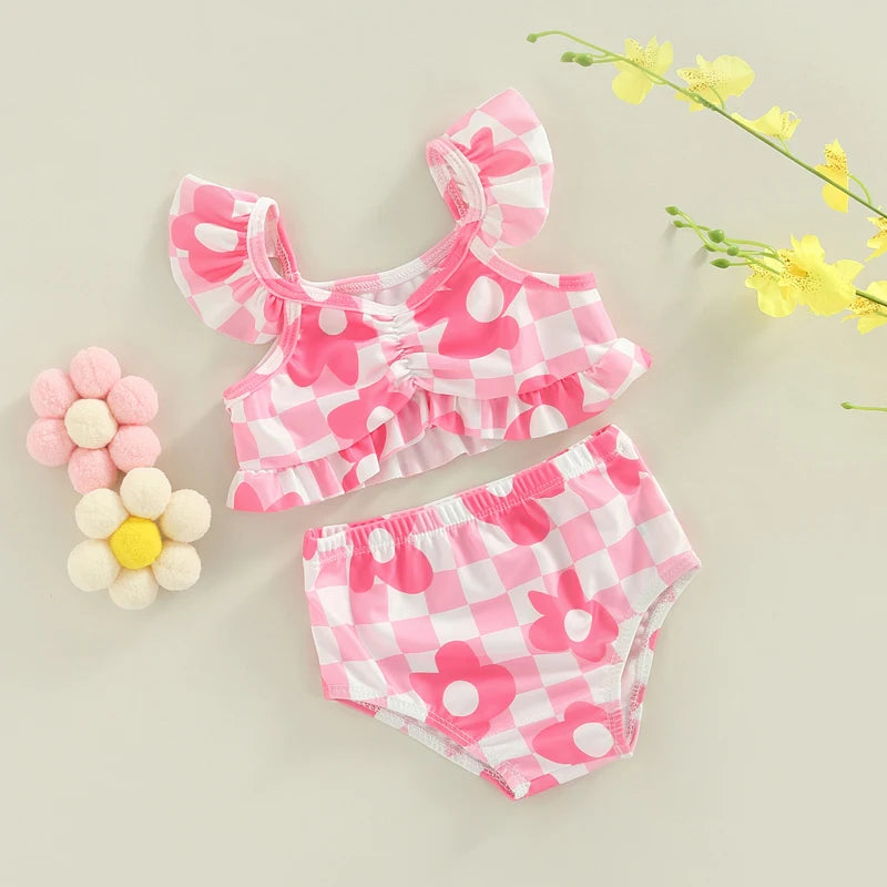 2-Piece Bikini Floral Swimsuit