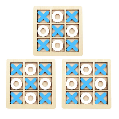 Montessori Play Game Wooden Toy Mini Chess, Puzzle