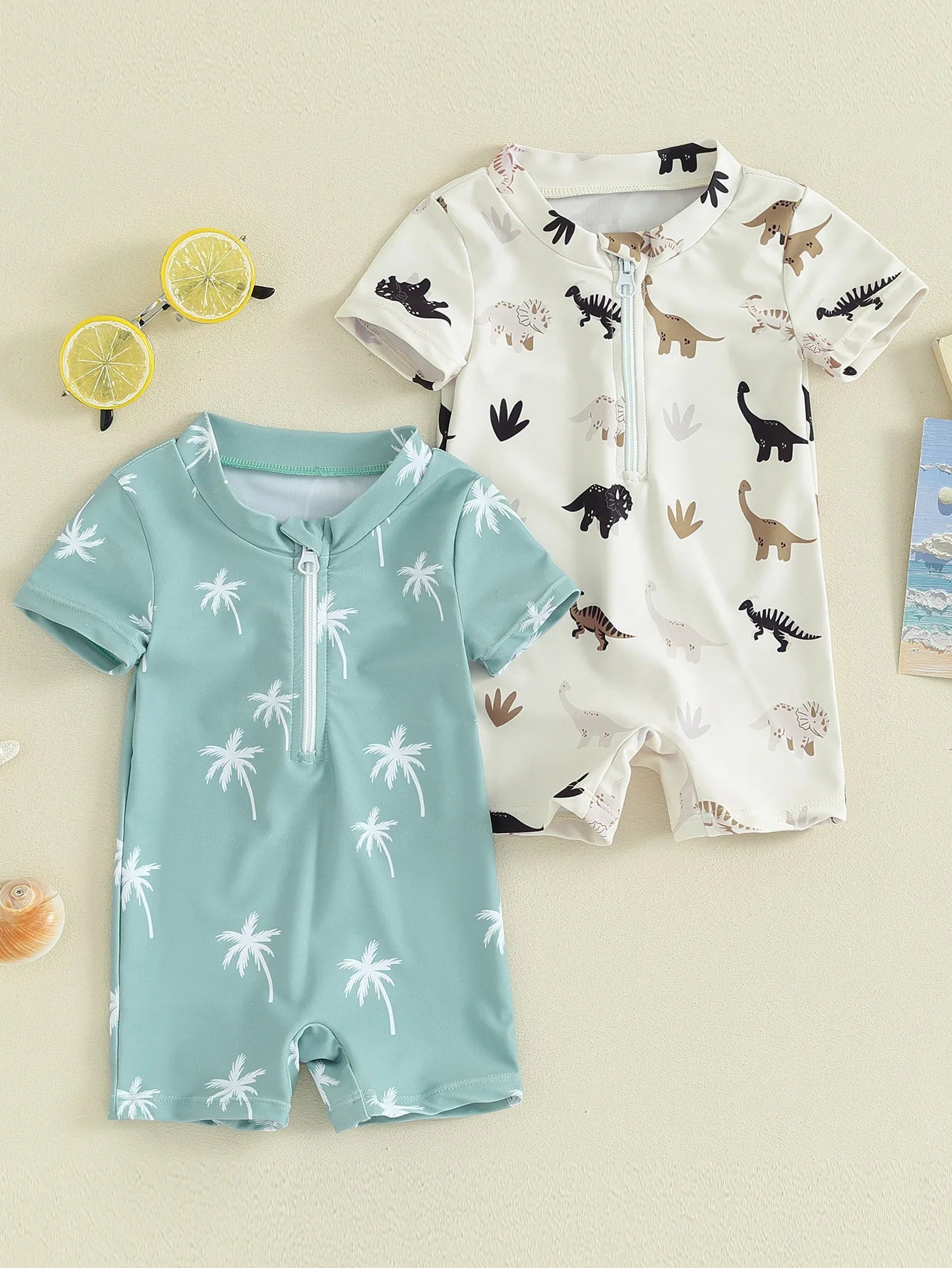 Quick Dry Long Sleeve Swimsuit with Sun Protection