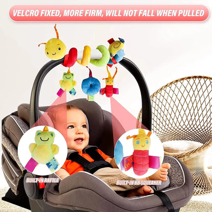 Spiral Baby Hanging Toy – Crib, Stroller & Car Seat Mobile
