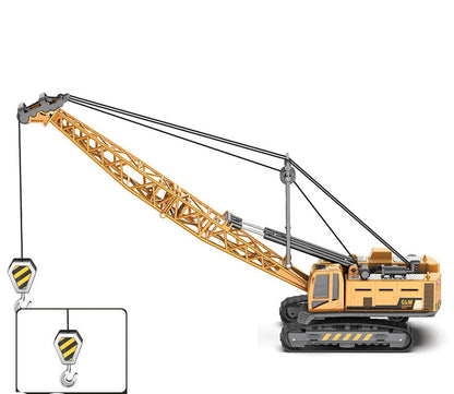 Engineering Diecast Inertial Driving Tractor, Excavator, Bulldozer, Crane, Kids Truck