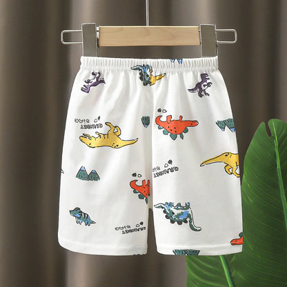 3-Piece Cotton Casual Summer Shorts