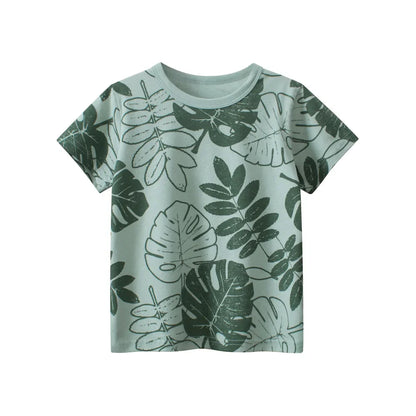 Cartoon Print Cotton Top