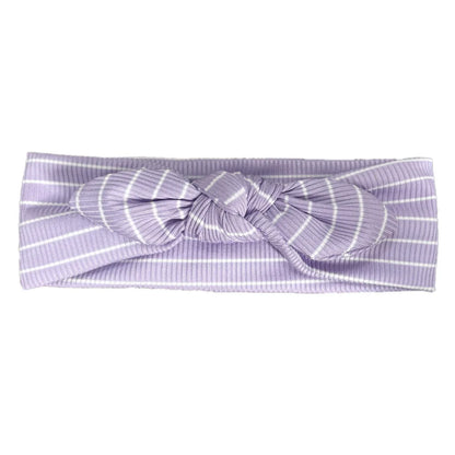 Baby Headband Striped With  Bow