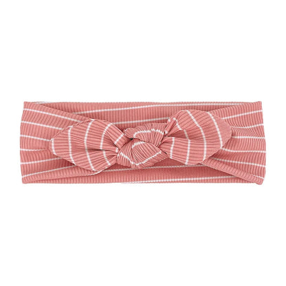 Baby Headband Striped With  Bow