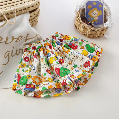 Summer Cotton Breathable Skirt