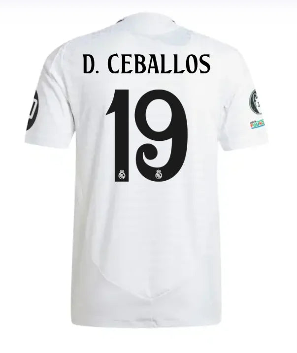 Real Madrid Jersey Sports Quick-drying T-shirt