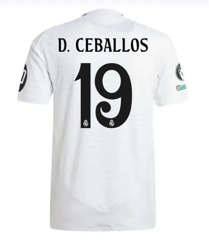 Real Madrid Jersey Sports Quick-drying T-shirt