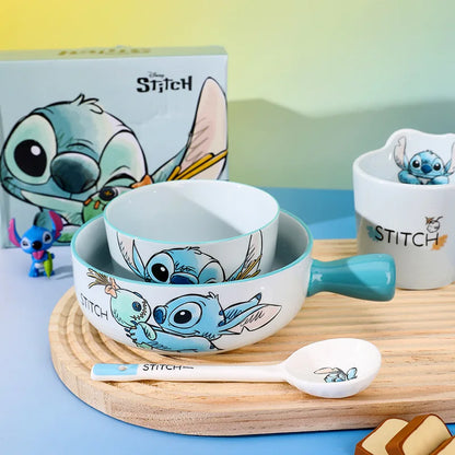 Stitch Ceramic Plates Set