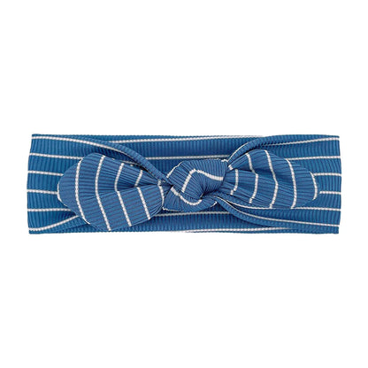 Baby Headband Striped With  Bow