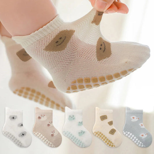 5 Pairs Non-Slip Breathable Socks