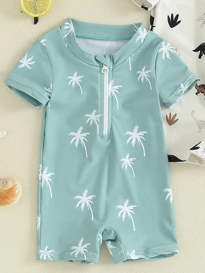 Quick Dry Long Sleeve Swimsuit with Sun Protection