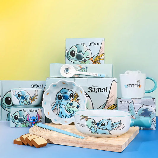 Stitch Ceramic Plates Set