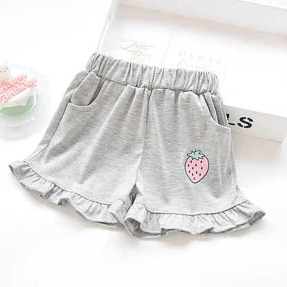 Summer Shorts Strawberry Printed