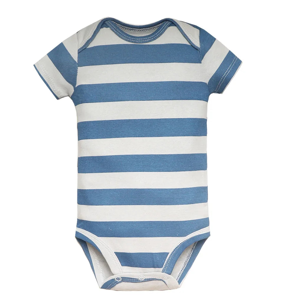 5-Pack Short Sleeve Soft Baby Bodysuits