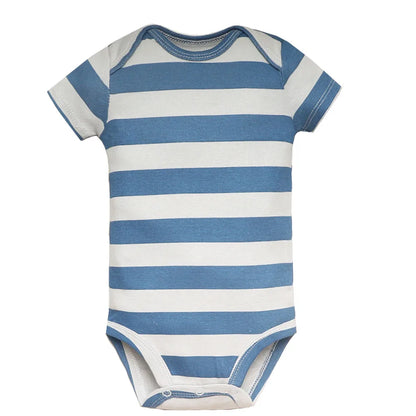 5-Pack Short Sleeve Soft Baby Bodysuits