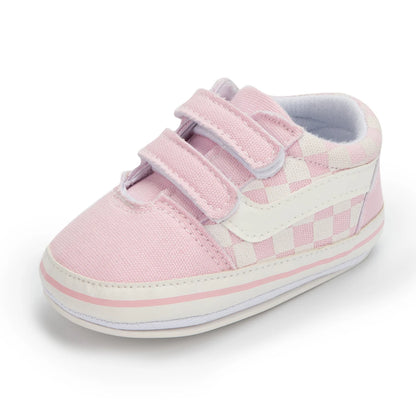 Anti-Slip Soft Plaid Casual Sneakers