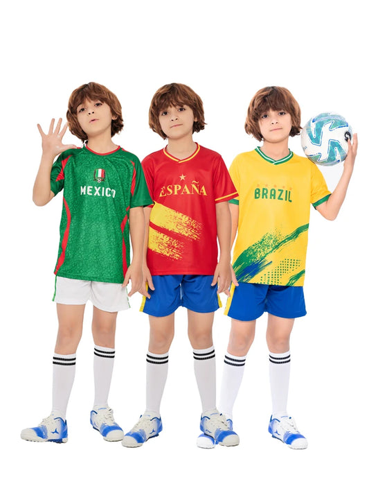 Kids' Quick Dry Soccer Uniforms