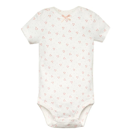 5-Pack Short Sleeve Baby Girl Bodysuits